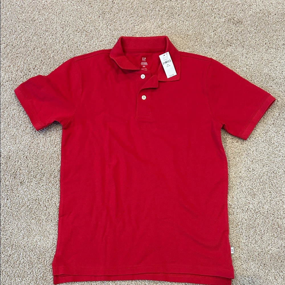 The Gap Red Polo Shirt